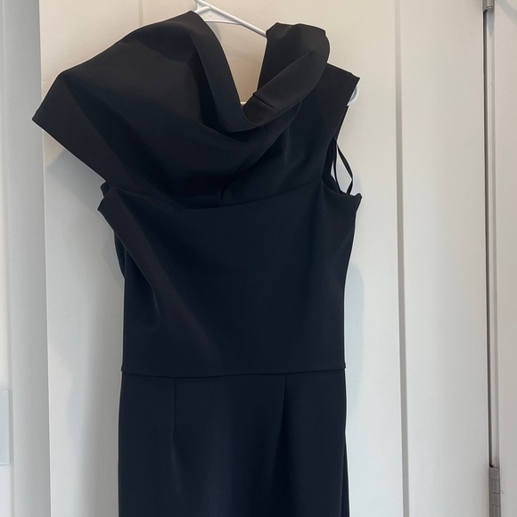 Chiara Boni La Petite Robe Black Long Ball Gown Evening Gown Made in Italy 46 10 - Picture 7 of 12